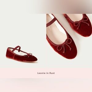 Loeffler Randall Leonue Ballet Flat in Rust